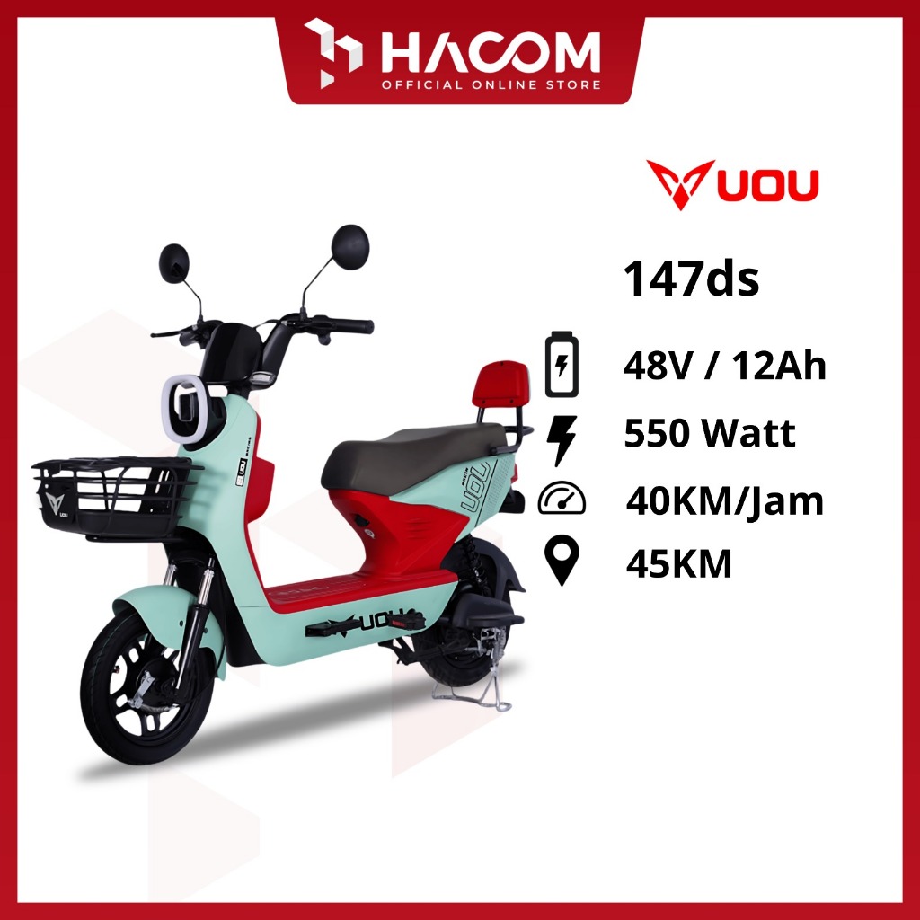 SEPEDA LISTRIK UOU 147ds ORI