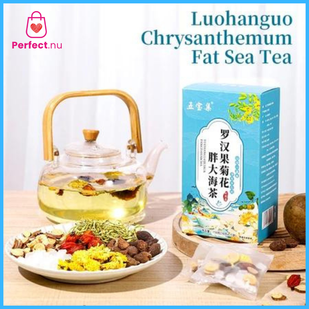 

Luo Han Guo Chrysanthemum and Pang Da Hai health tea Licorice honeysuckle clearing heat moistening throat moistening bowel defecation improve pharyngeal itch dry pharyngeal constipation