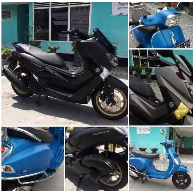 Pengkilap pelapis pelindung wax poles spesial warna doff , doff advance