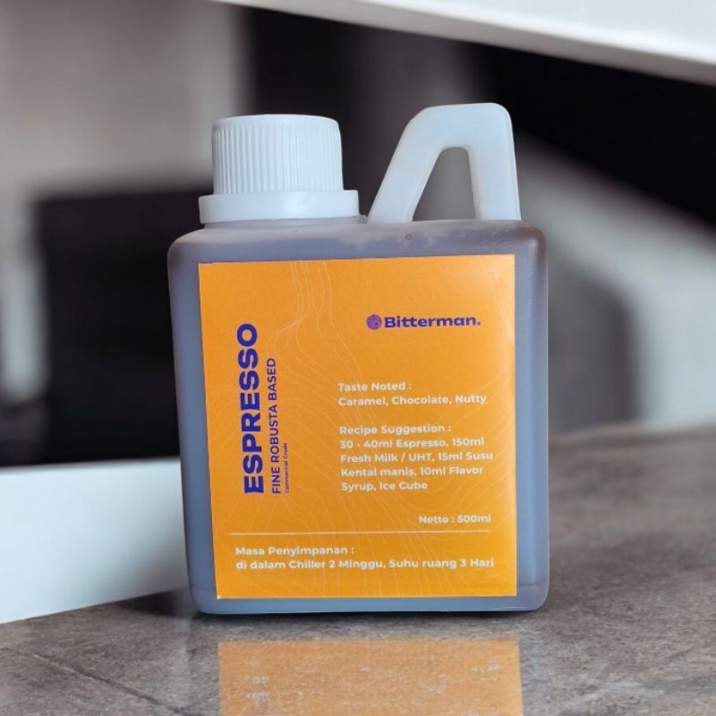 

Bitterman Espresso Robusta 500ml