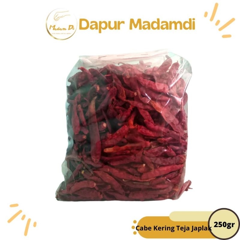 

Madam Di Cabe Kering Teja Cabai japlak cengek 500gr