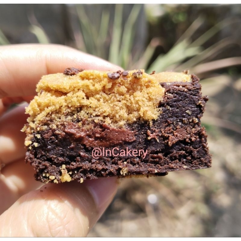 

Browkies brownies soft cookies ukuran 20x20