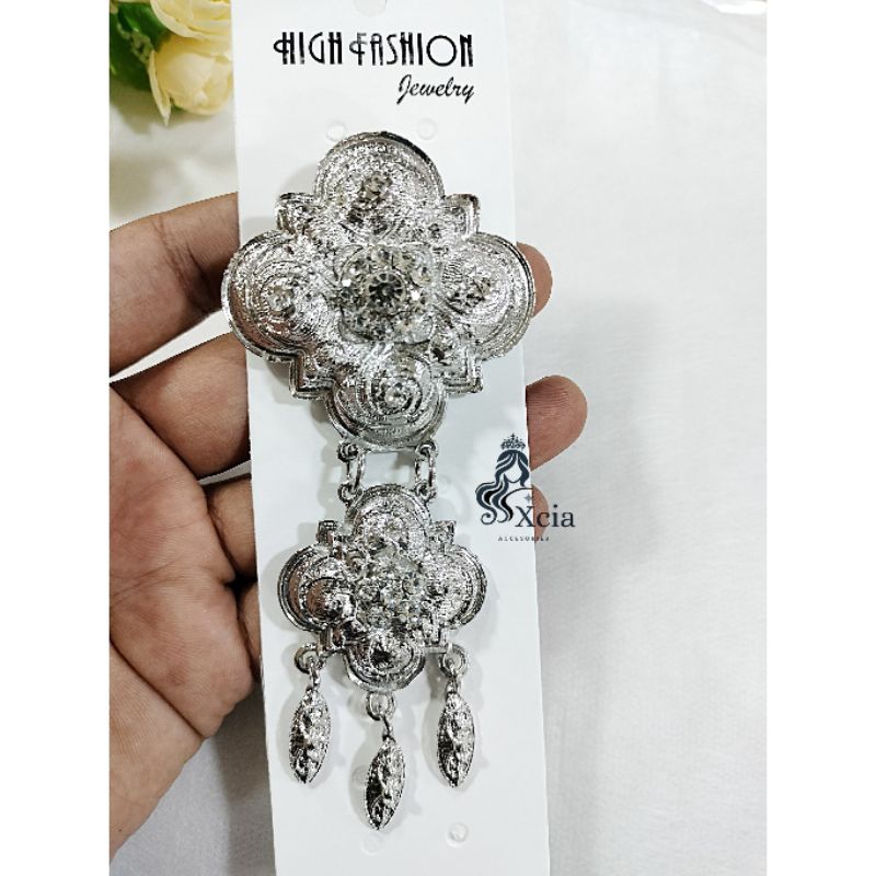 Bros kebaya premium mewah/ Bros kebaya kutu baru/Bros kebaya etnic