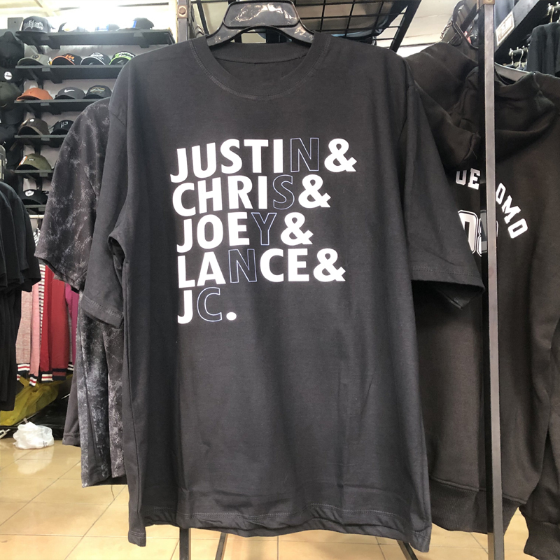 Kaos NSYNC BOY BAND Tshirt Bahan 100% Cotton Kombed 30s