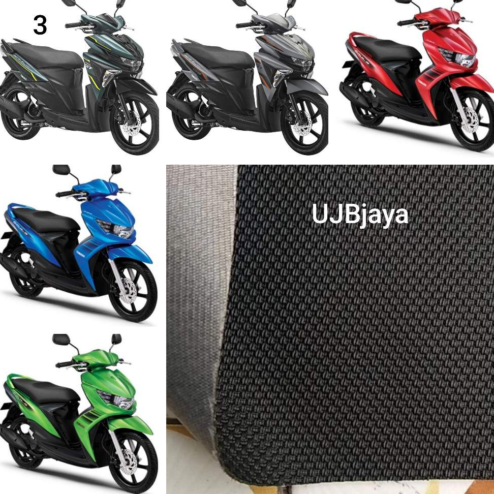 Kulit Jok Motor  Mio Soul GT 115 / Mio Soul GT 125 Standar / Bahan Ori Sarung Jok Motor  Mio Soul GT