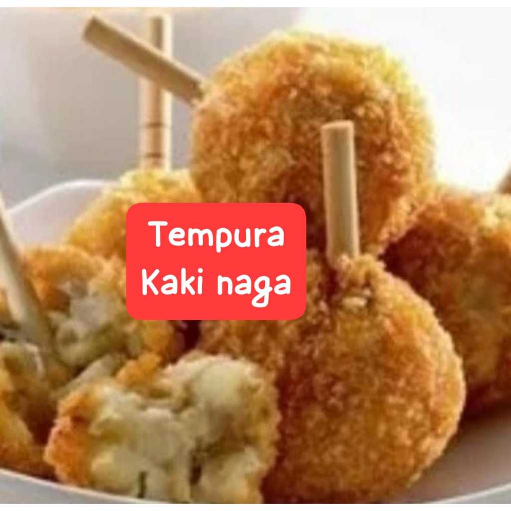 

TEMPURA KAKI NAGA Frozen Food Ayam Giling Cincang Lauk Gorengan Nuget Bekal Sekolah Halal