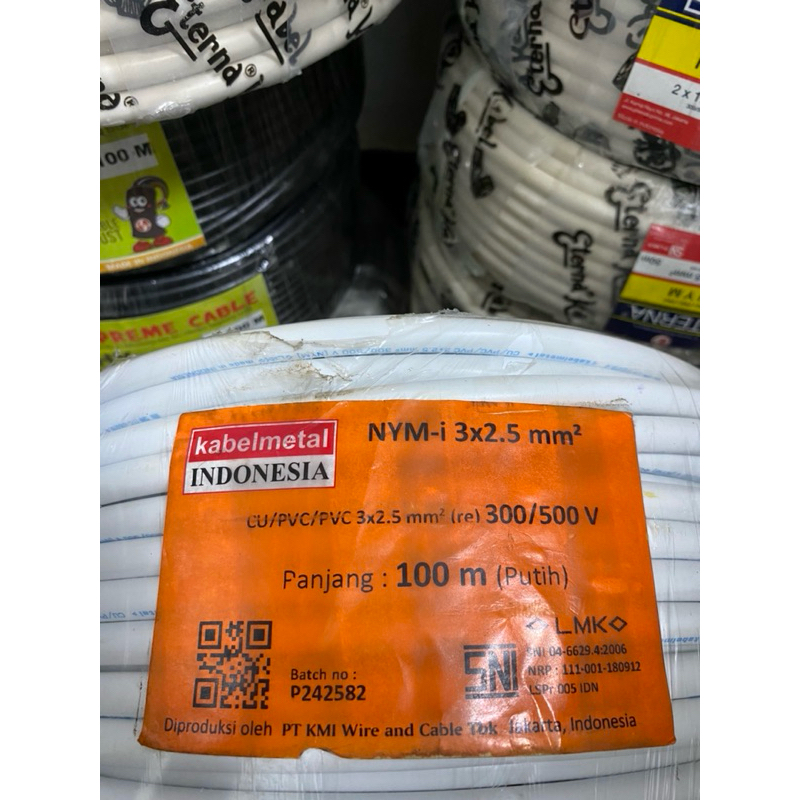 kabel nym 3x2,5 kabel metal @100m