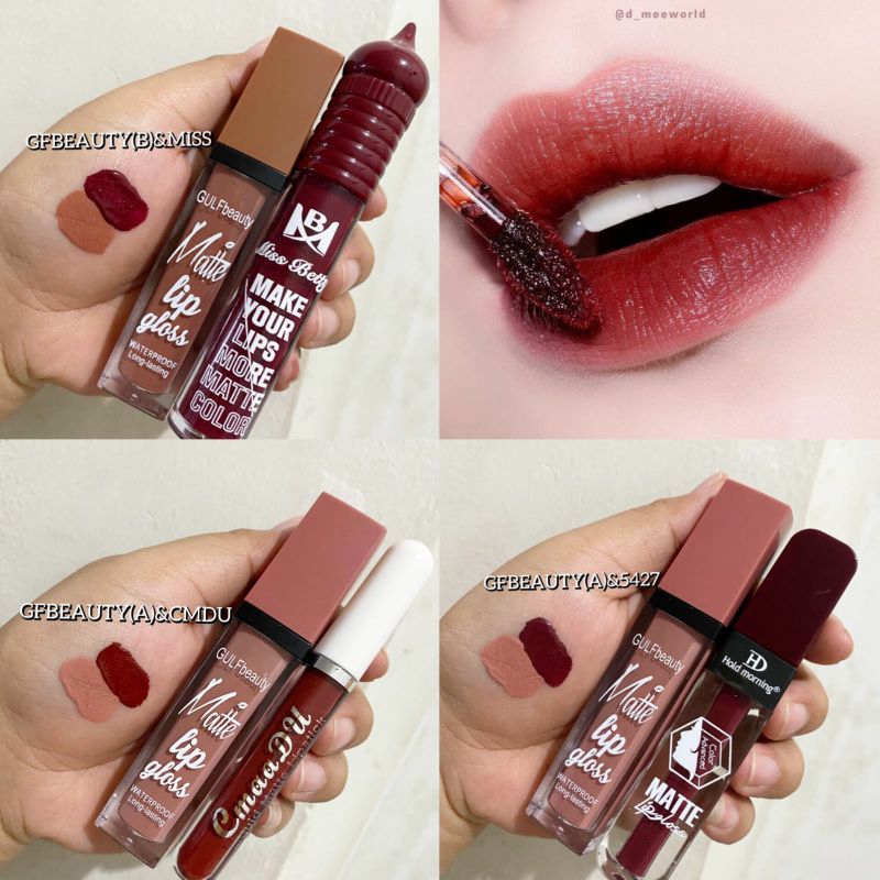 Set Ombre Cute Lip Cream & Lip Matte