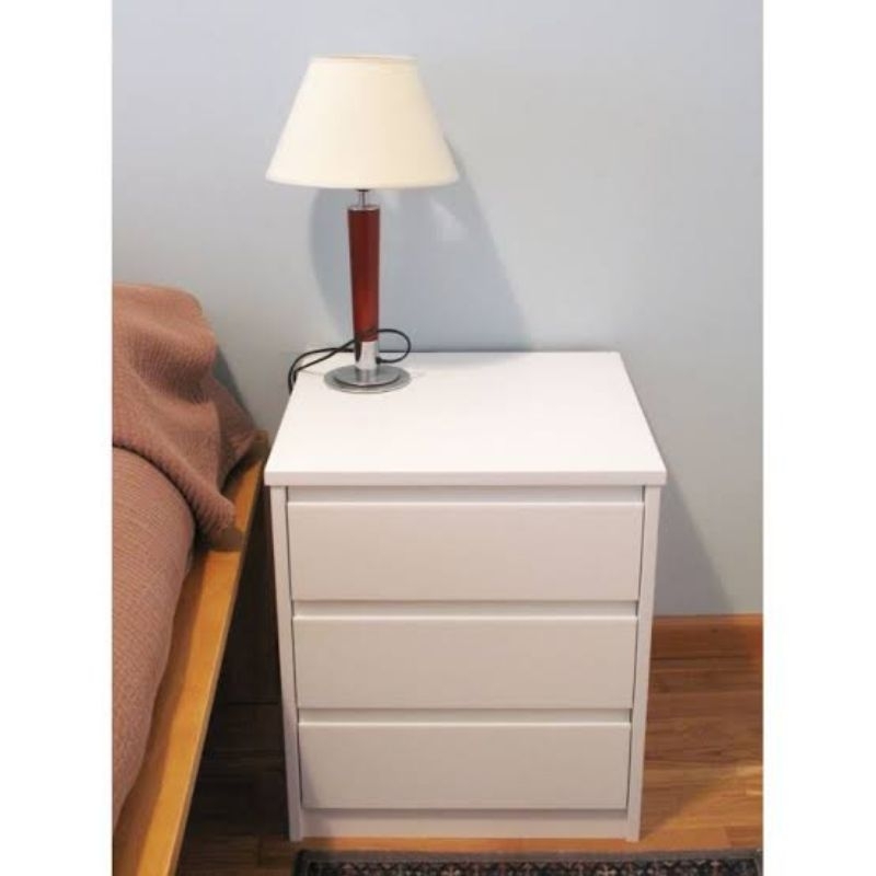 meja nakas laci 3 samping kamar tidur