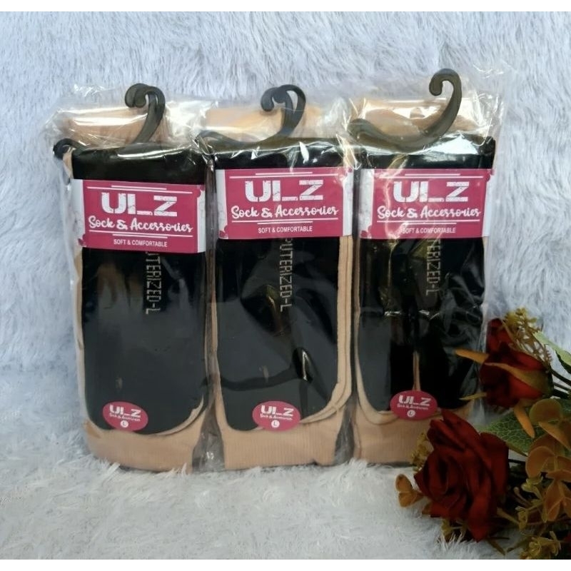 Kaos kaki Muslimah/Kaos Kaki Jempol Polos/Kaos Kaki Wanita Coklat Polos