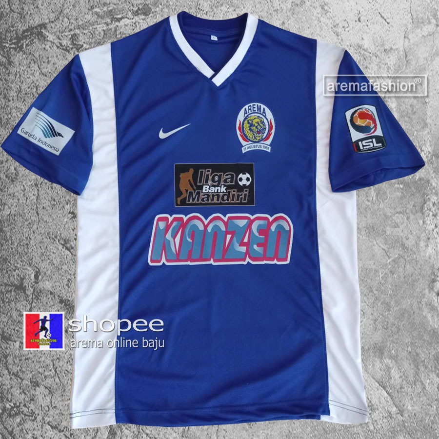 JERSEY AREMA 2001 KANZEN JERSEY KAOS AREMA KLASIK - AREMA ONLINE BAJU