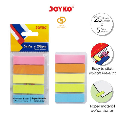 

(1 PCS) Index & Mark Penanda Pembatas Joyko IM-45 Kertas