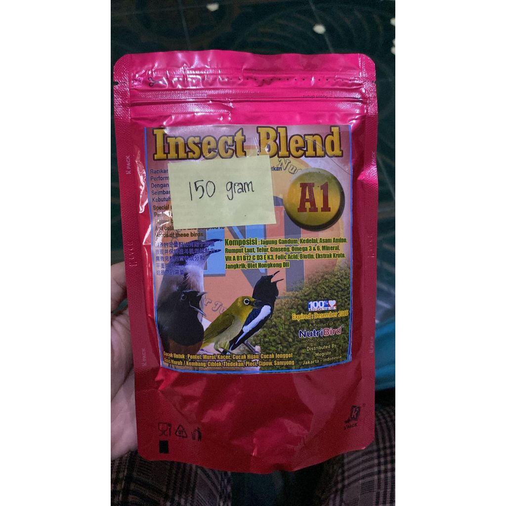 megistro super red makan burung murai penggacor ams muray