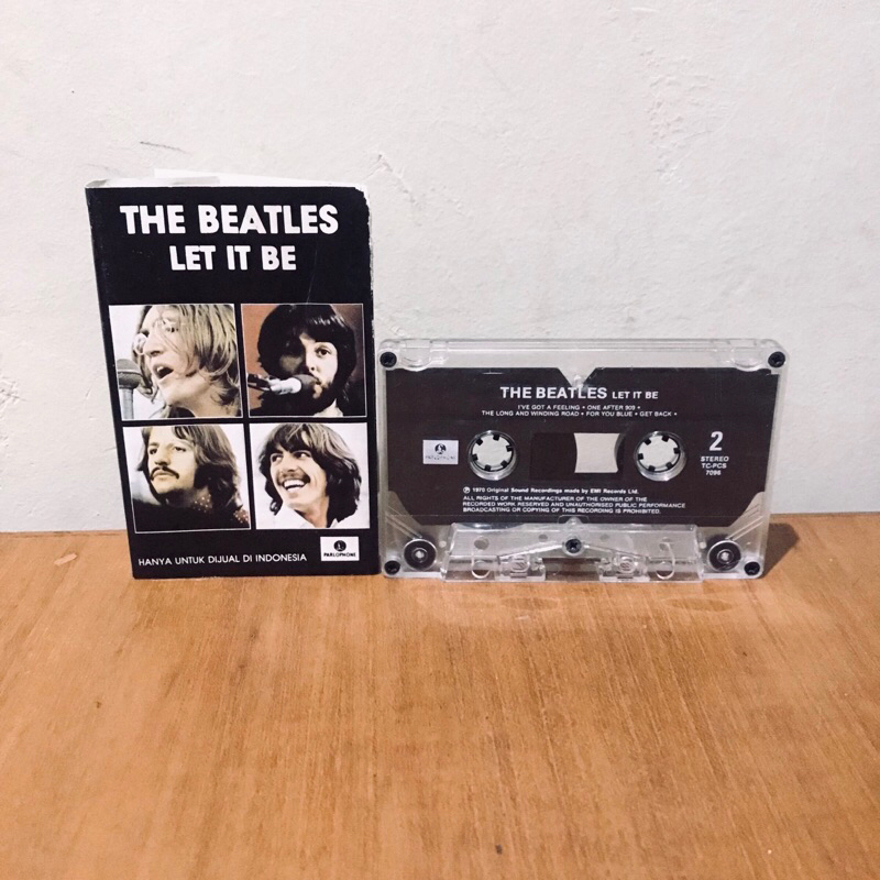 Kaset Pita The Beatles - Let It Be