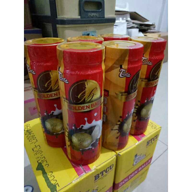 

Tobelo Golden Ball Dus. isi 6 toples. isi 40pcs