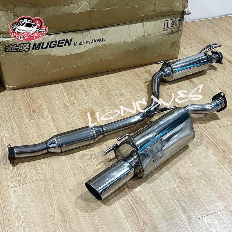 Original Mugen Exhaust System Civic Type R FD2R & FD2 Made in Japan Discontinue Item