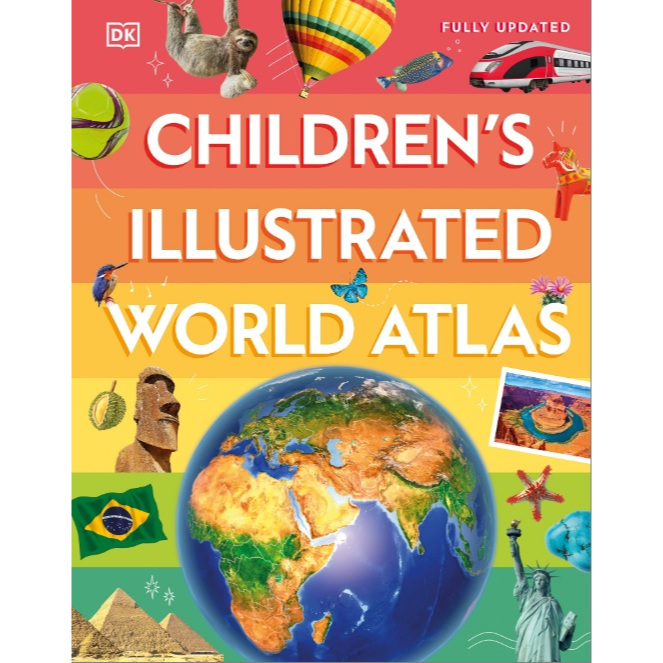 

[E935] Children's Illustrated World Atlas, 2024 Updated Edition - DK