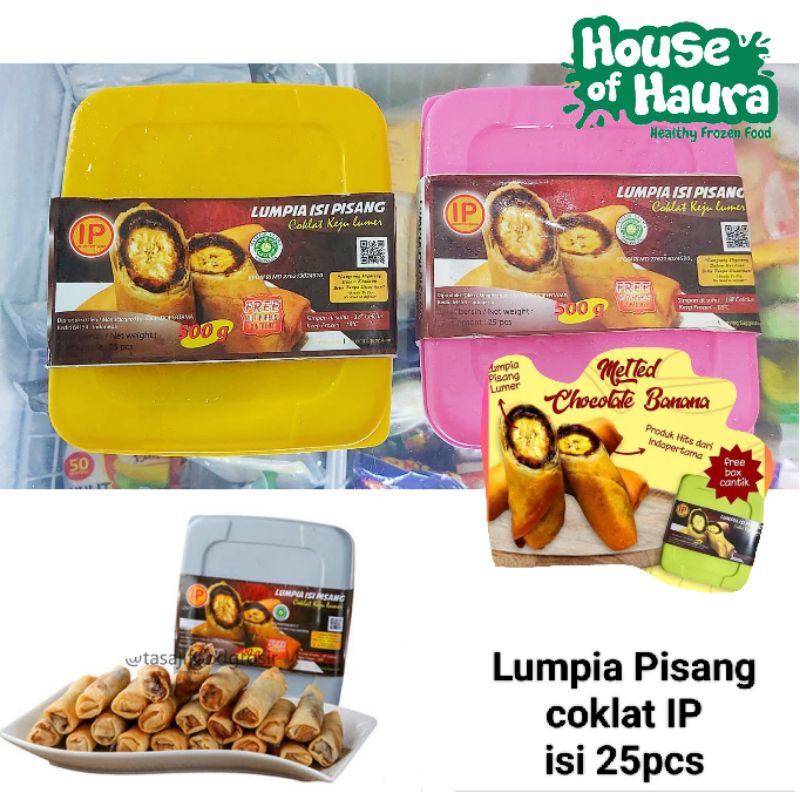 

lumpia sayur indopratama / pisang coklat ip