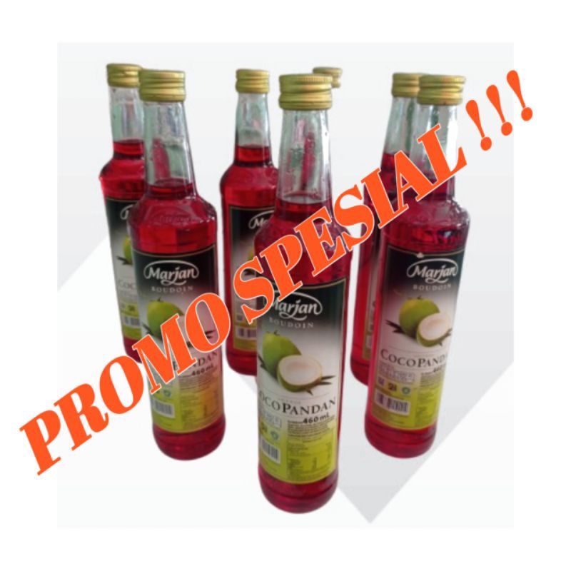 

Sirup Marjan CocoPandan 460ml