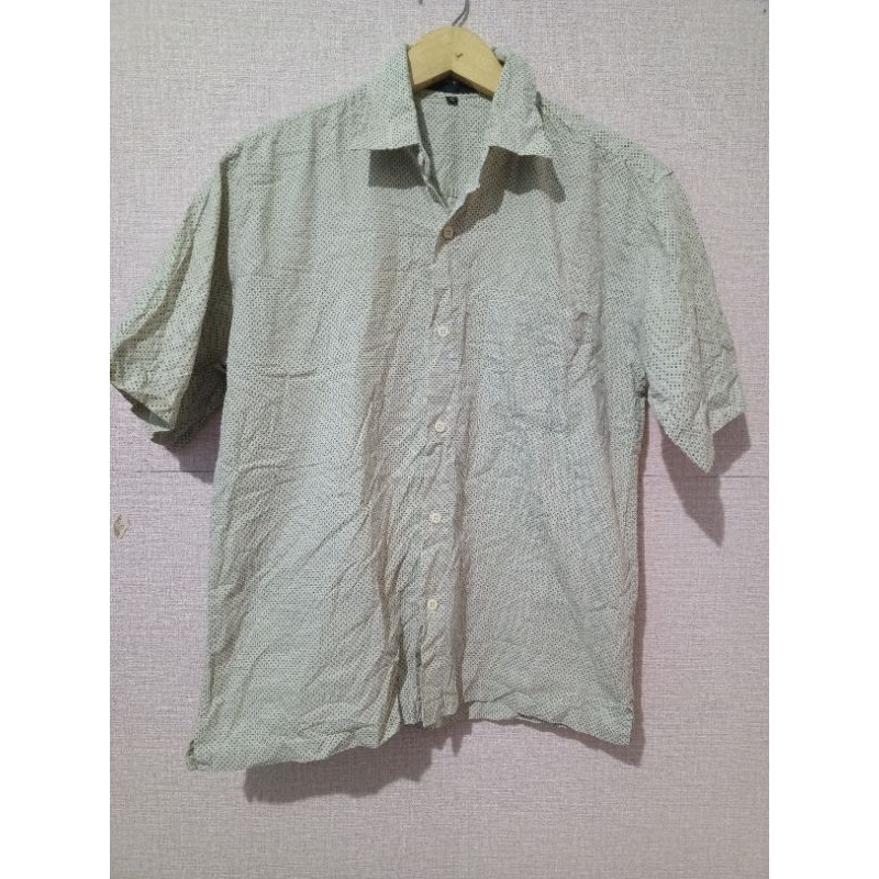 Baju kemeja kerah lengan pendek polo Ralph house size M second