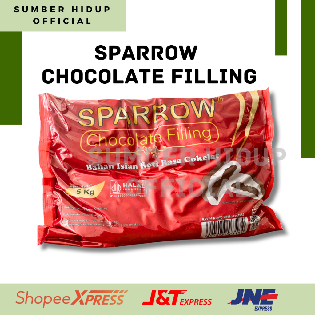 

SELAI COKLAT SPARROW FILLING 5 KG