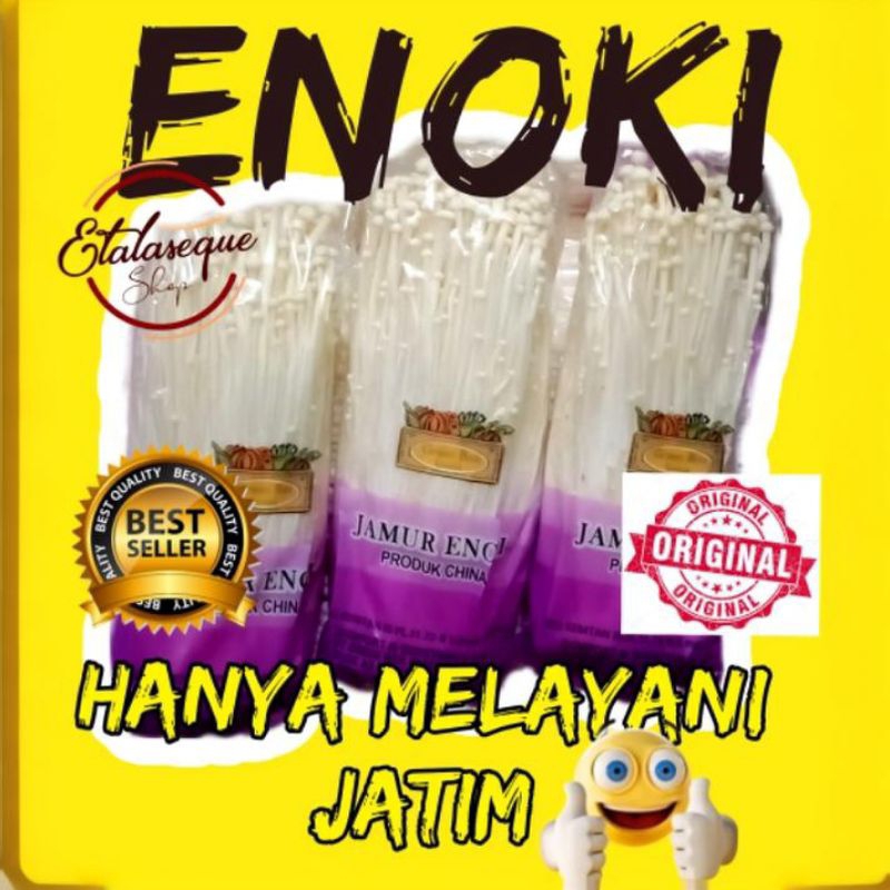 

Enoki fresh 1 dus isi 50 pack khusus kurir reguler