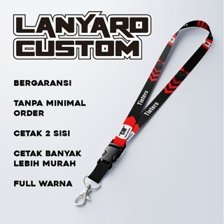 

BISA SATUAN Lanyard custom full printing dan ID CARD Bisa Request nama