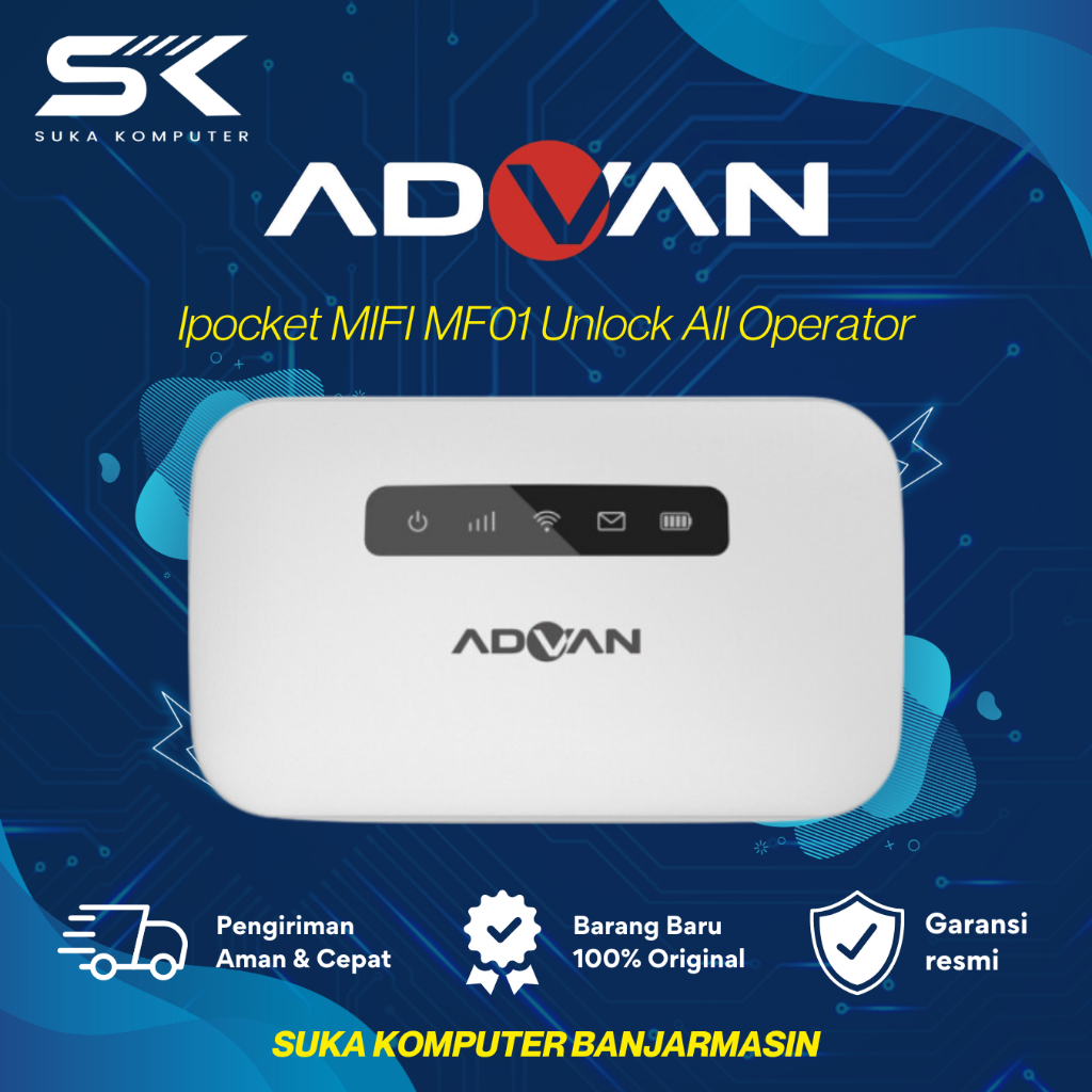 Advan Ipocket MiFi MF01 Unlock All Operator
