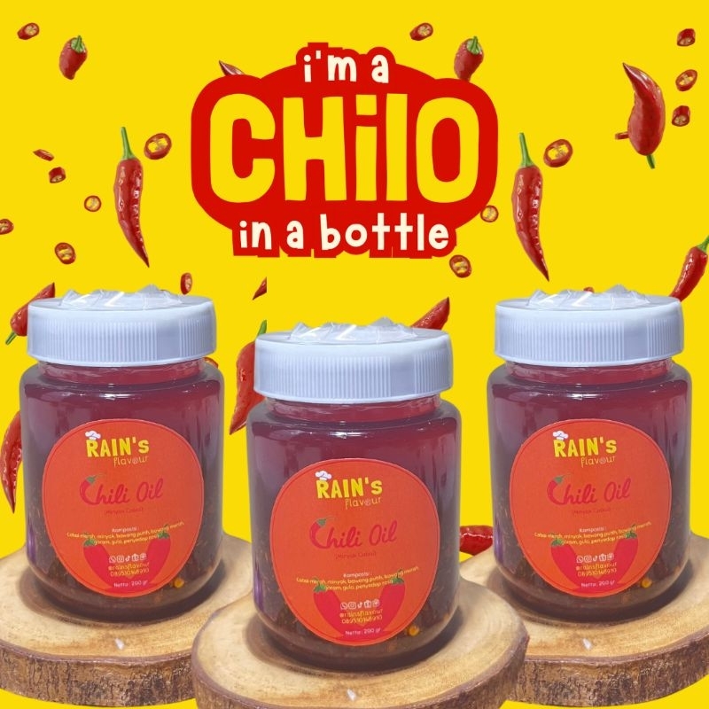 

Chili Oil 200 gram RAIN's Flavour