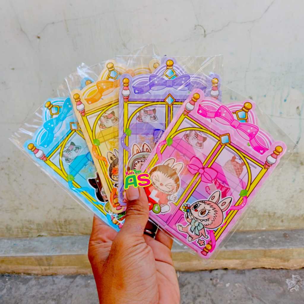 

1 PCS STIKER JENDELA LABUBU / STIKER LABUBU VIRAL / MAINAN EDUKASI / STIKER BONGKAR PASANG LABUBU