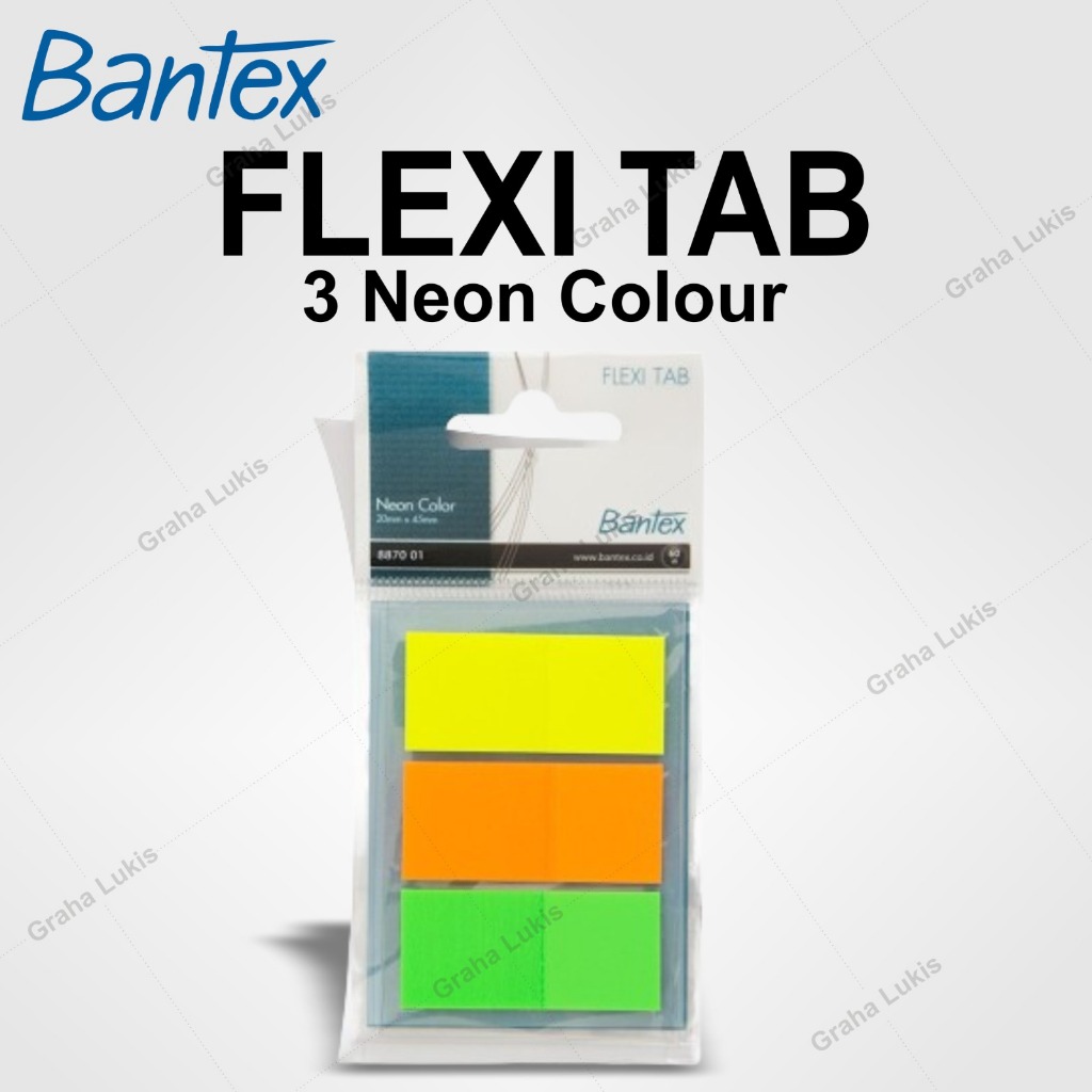 

Bantex Flexi Tab 3 Neon Colour (8870 01)