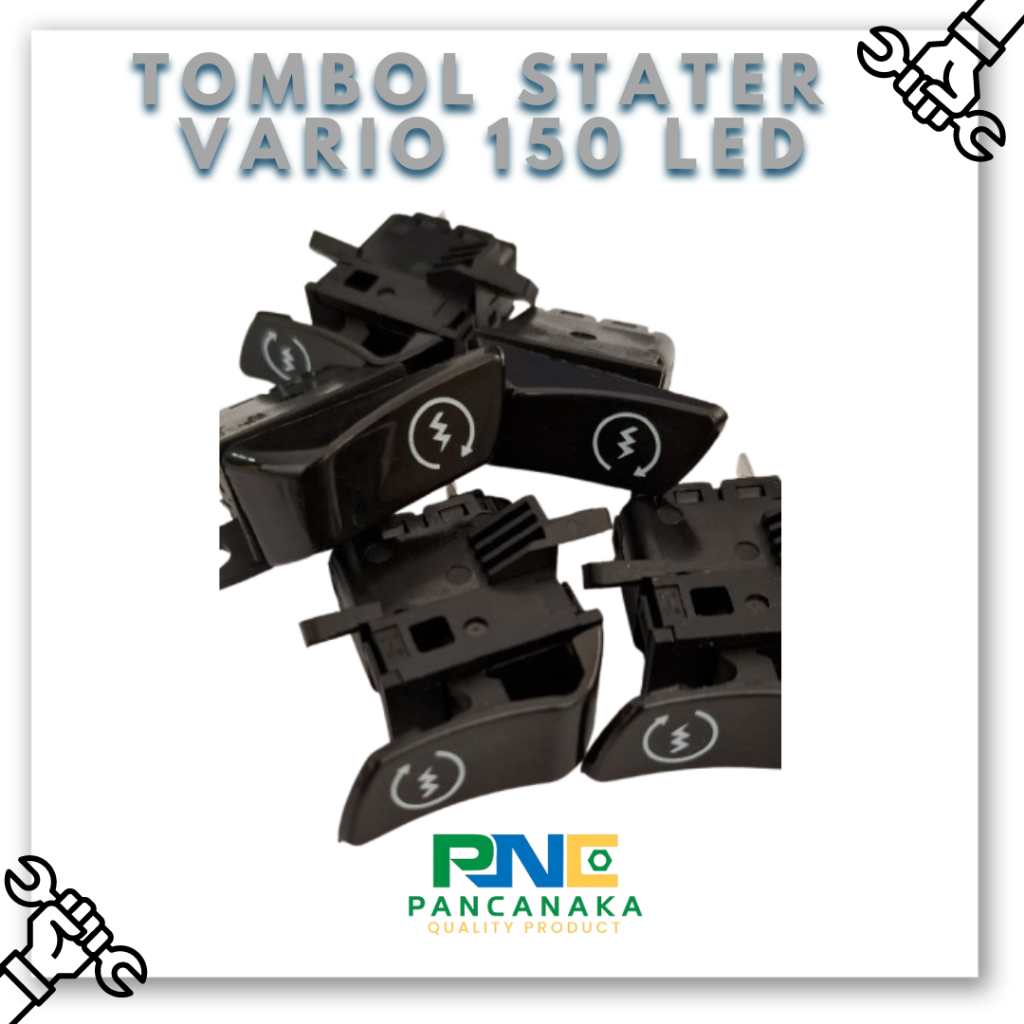 TOMBOL STATER VARIO 150 LED - 1 PCS