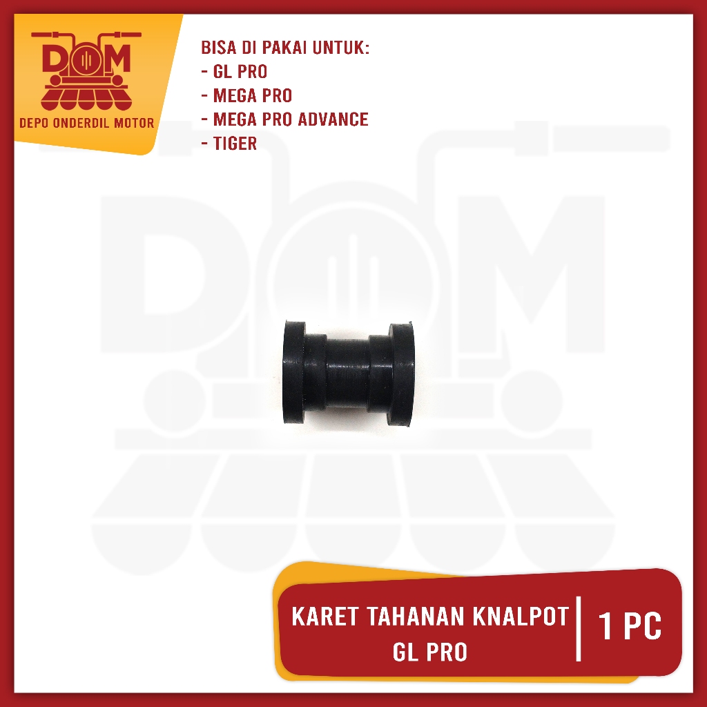 Karet Dudukan Knalpot GL PRO (PSP) Rubber Tahanan Footstep  Kenalpot Honda Mega Pro advance Tiger
