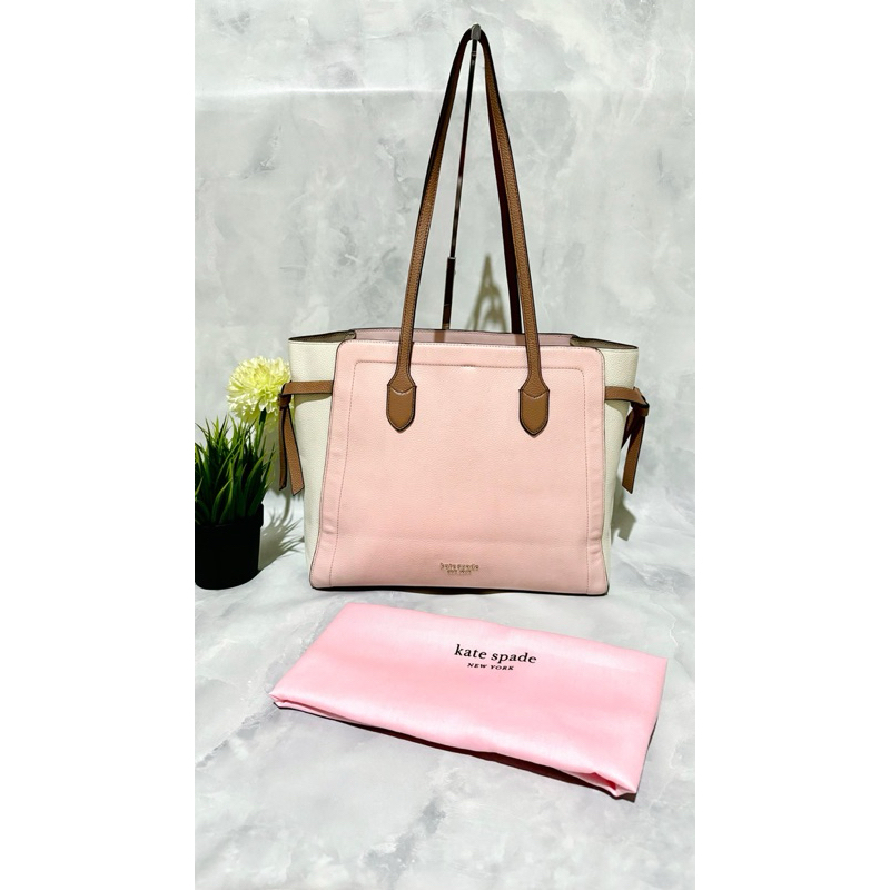 Kate Spade Knott Large Tote Chalk Pink