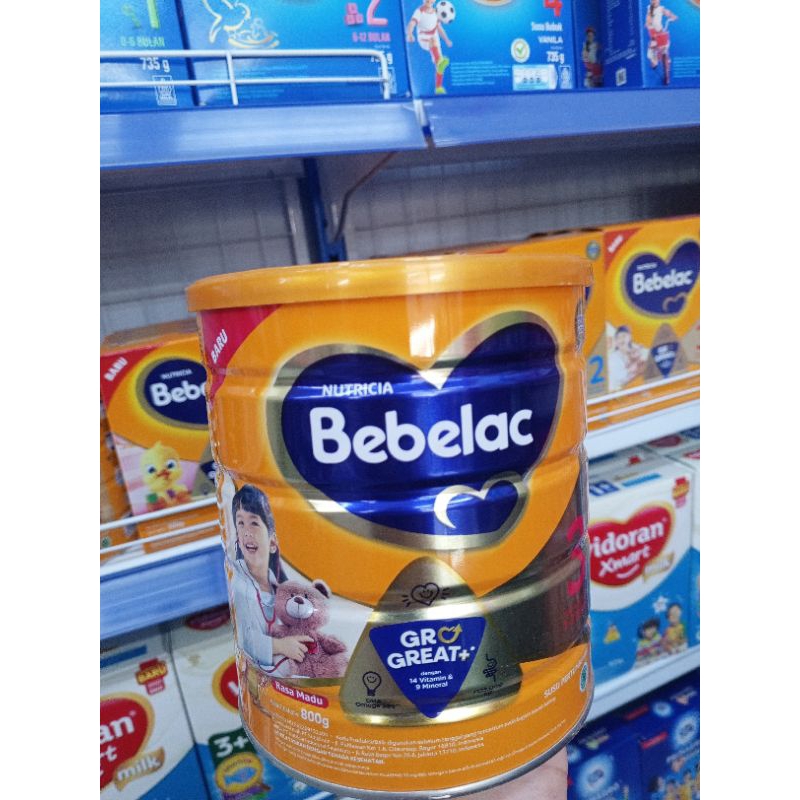 SUSU BEBELAC/BEBELOVE KALENG USIA 1-3 tahun/6-12 bulan