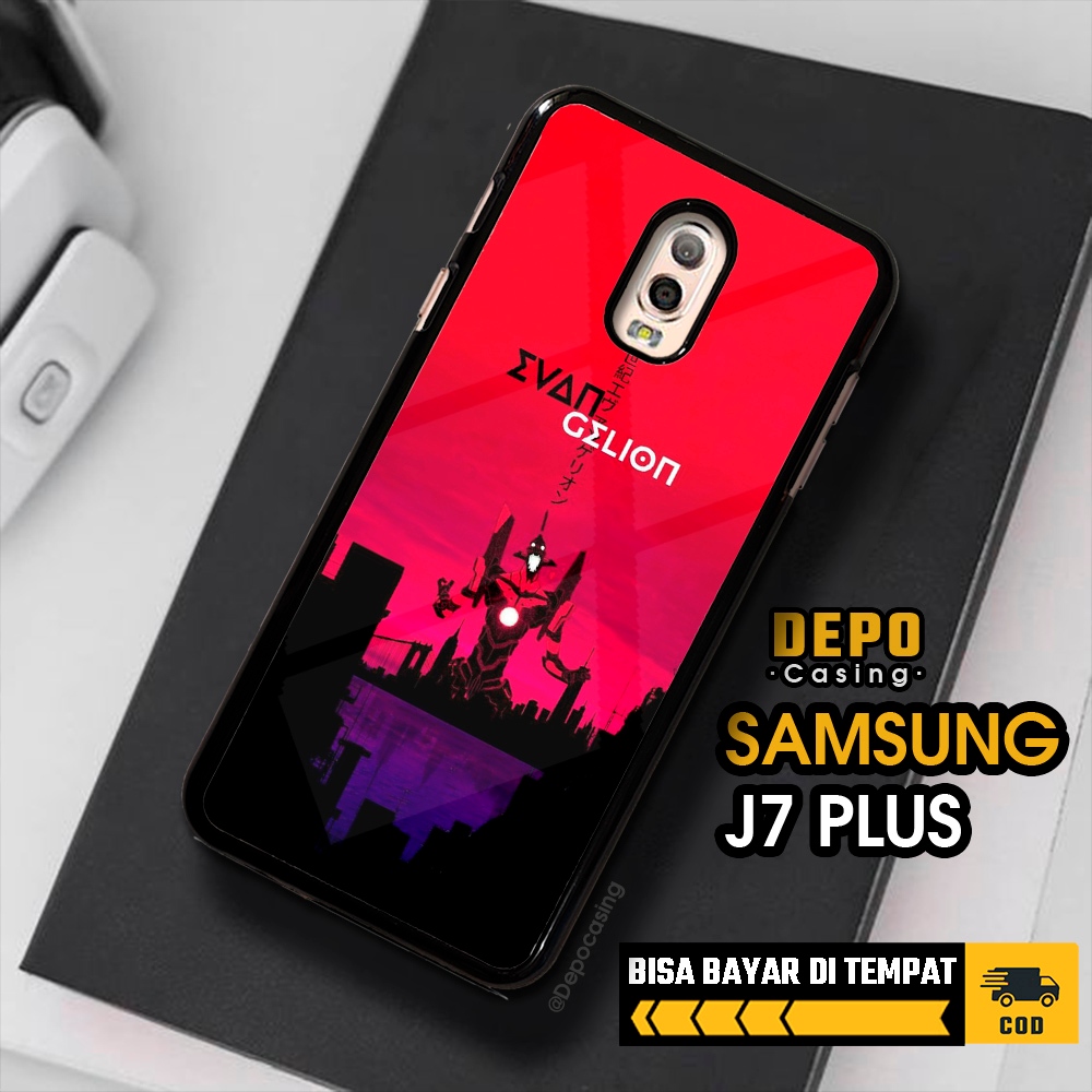Case Samsung J7 Plus Casing Samsung J7 Plus Casing Depo Casing [EVAN] Case Glossy Case Aesthetic Cus