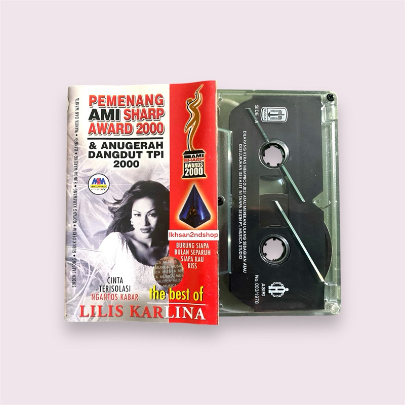 Kaset Pita Lilis Karlina - The Best Of