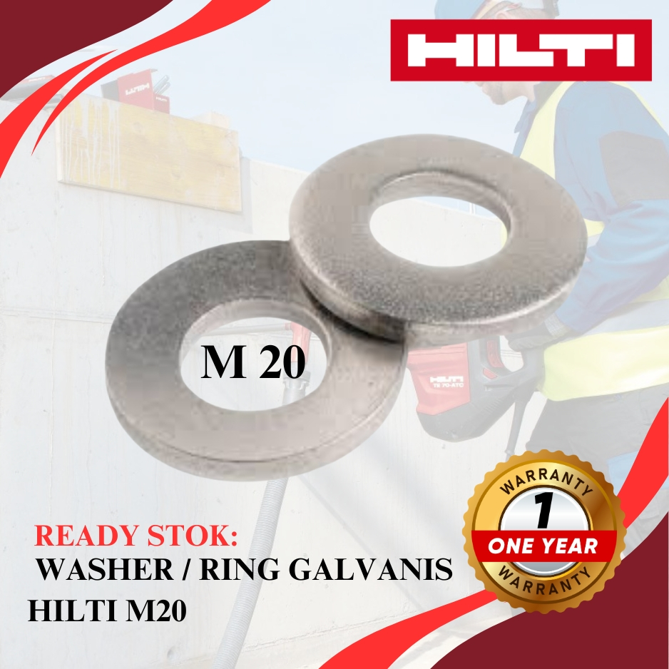 WASHER / RING GALVANIS HILTI M20