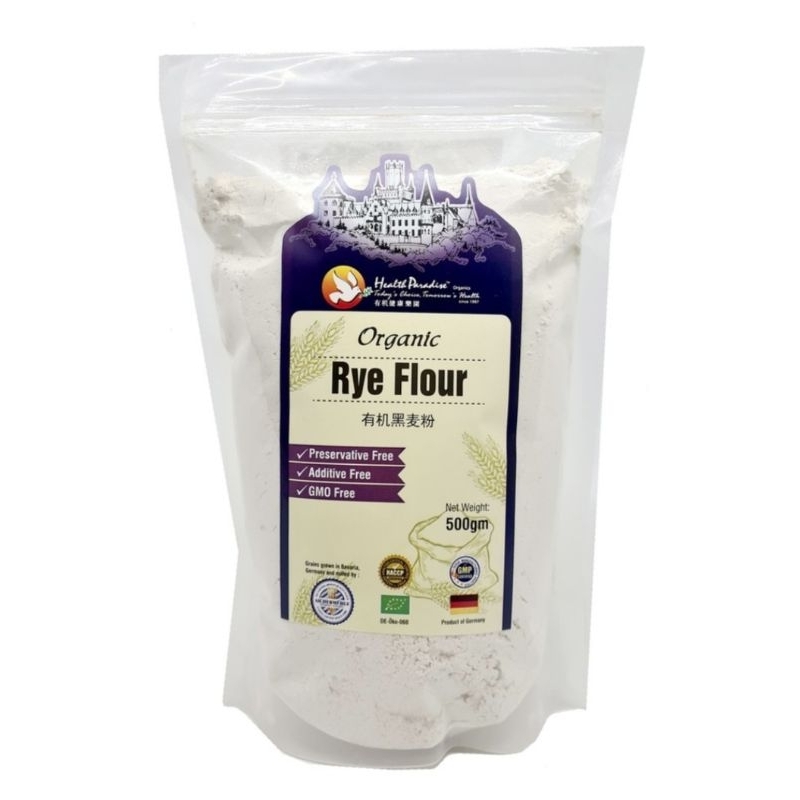 

Tepung Gandum Hitam Organik 500g Organic Rye Flour