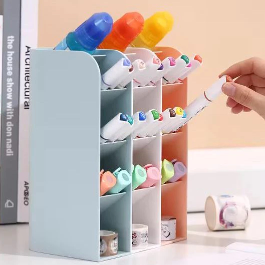 

INJOYMART | Rak ATK 4 Susun Tempat Penyimpanan Puplen Pensil Multifungsi