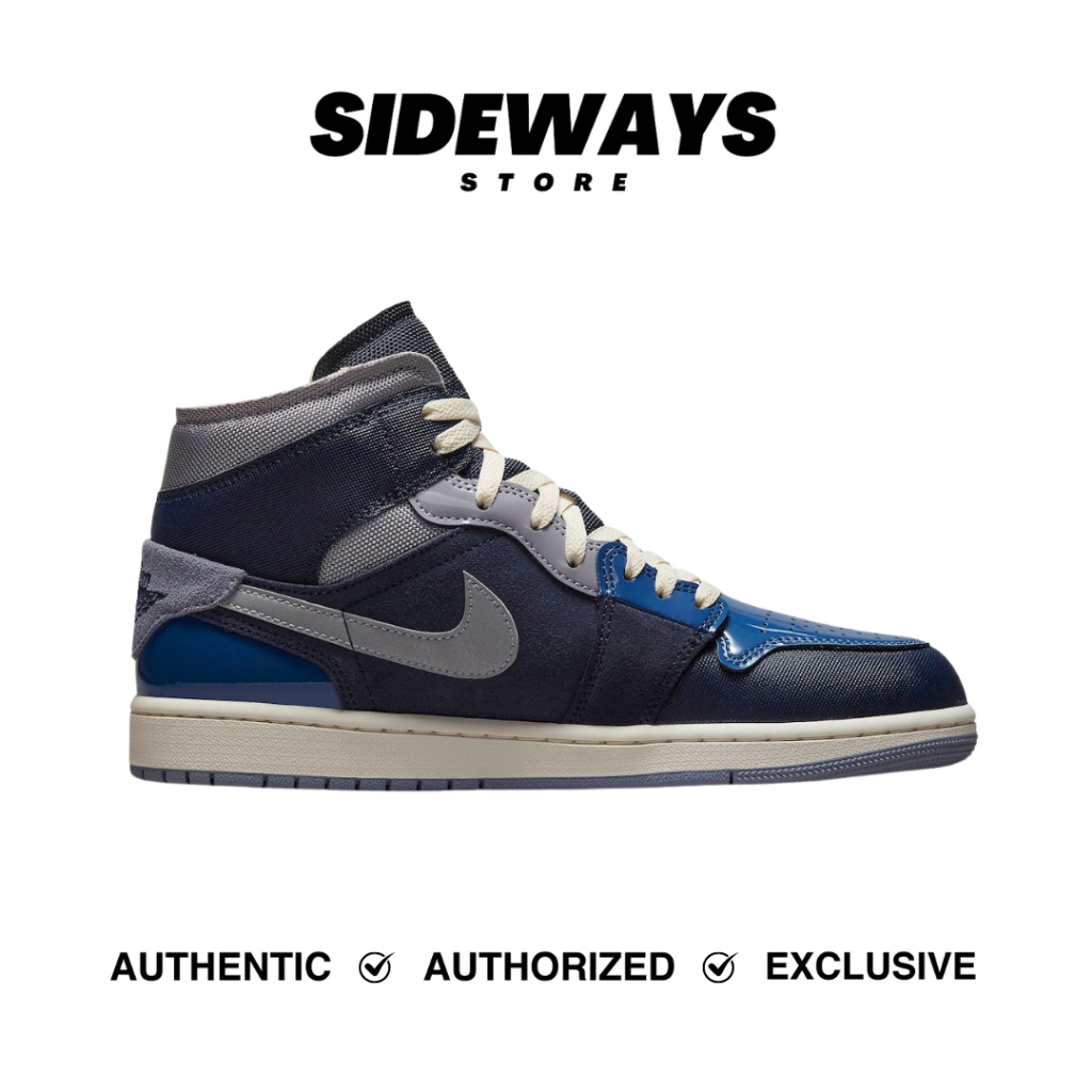 Nike Air Jordan 1 Mid Craft Obsidian Blue