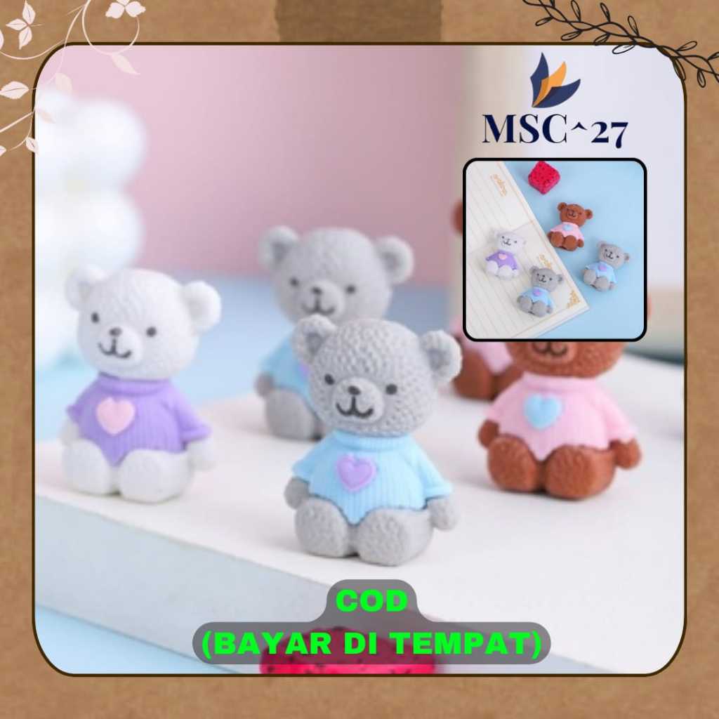 

Penghapus Karakter Baby Bear Lucu Penghapus Pensil Karakter Lucu