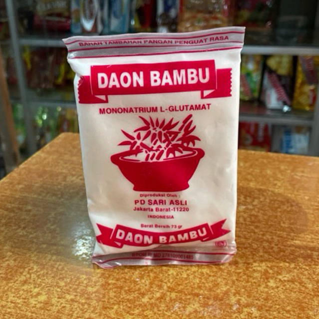 

1 BKS MICIN DAON BAMBU 73gr