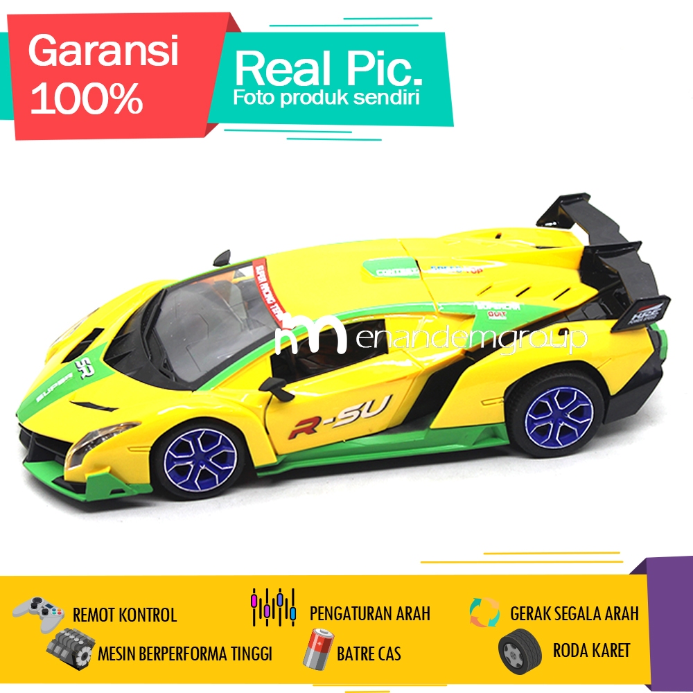 Mainan Mobil Remot Kontrol RC Sedan Balap Rally Offroad Buka Pintu RCNB