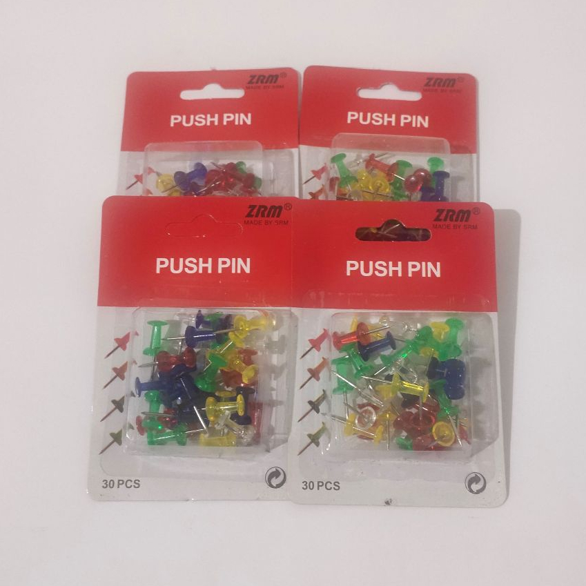 

Push Pin / Paku Tekan Transparan ZRM P - 30C