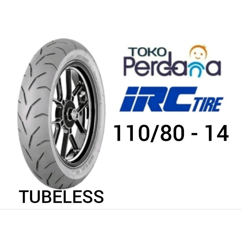BAN LUAR TUBELESS IRC 110/80 14