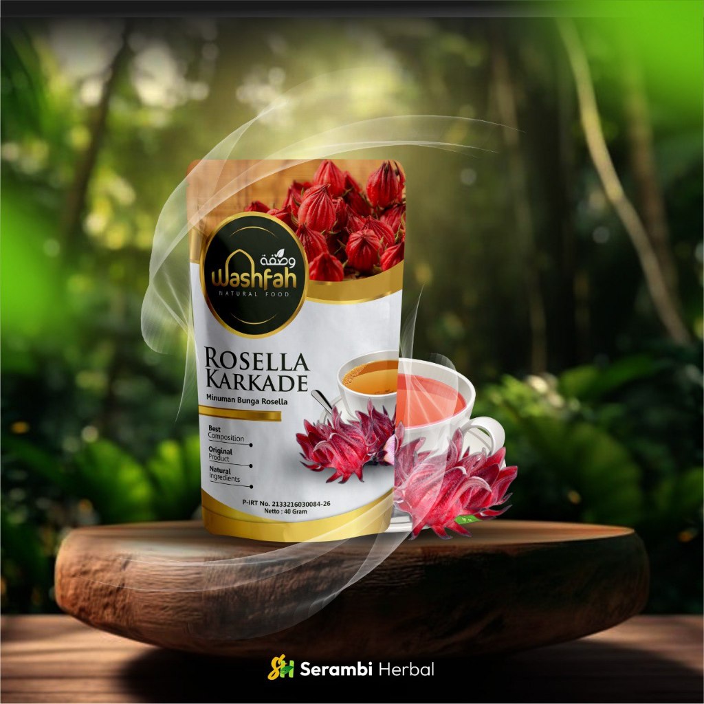 

Herbal Teh Bunga Rosella Karkade Premium Tradisional Isi 20 Bag