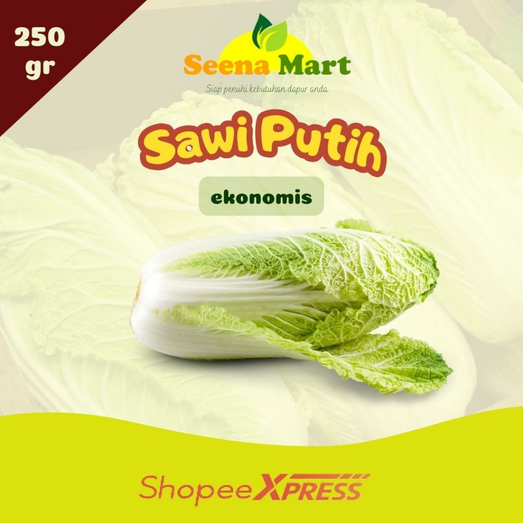 

Sawi Putih 250 Gr Pasar Lampung Sayur Segar Lampung