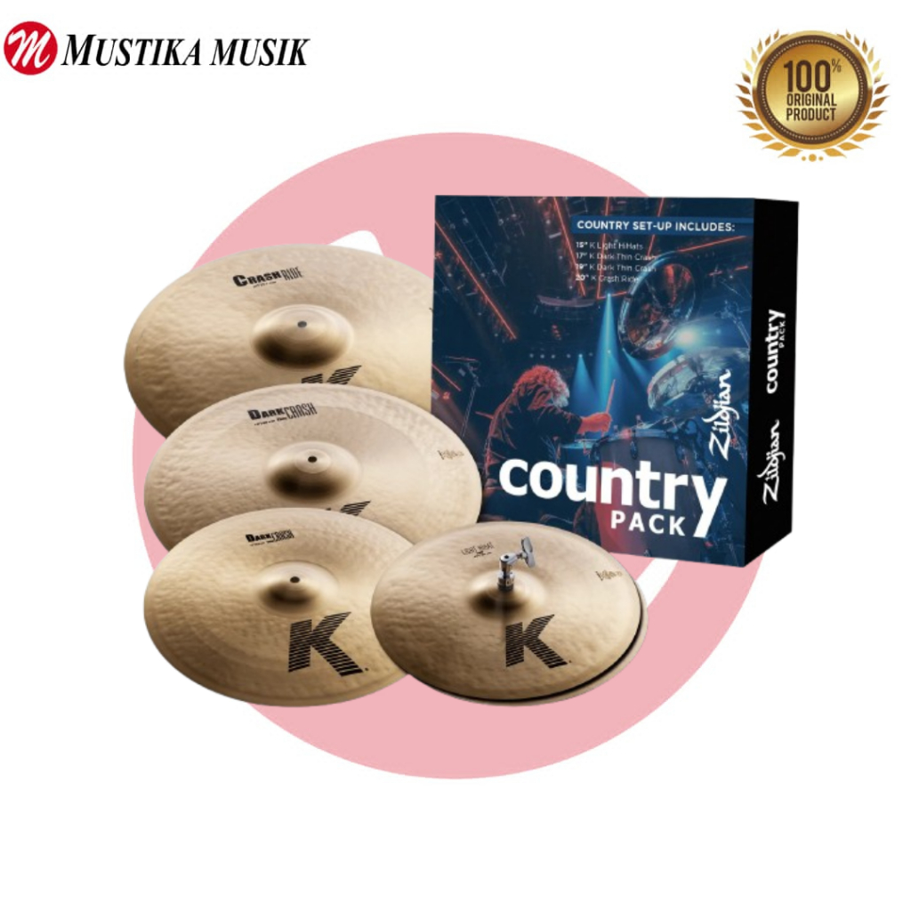 Cymbal Zildjian K K0801C Country 5-Cymbal Set