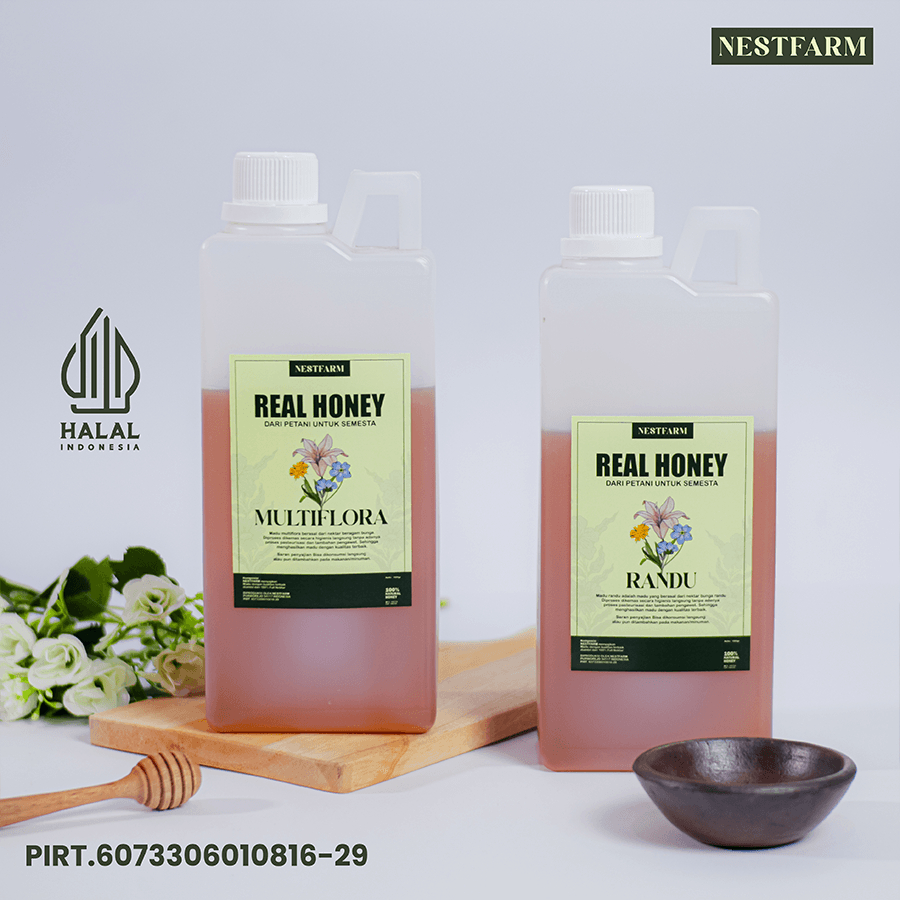 

PROMO BELI 1 DAPAT 2 - Madu Asli Madu Multiflora 1kg + 1kg Madu Randu 100% Murni